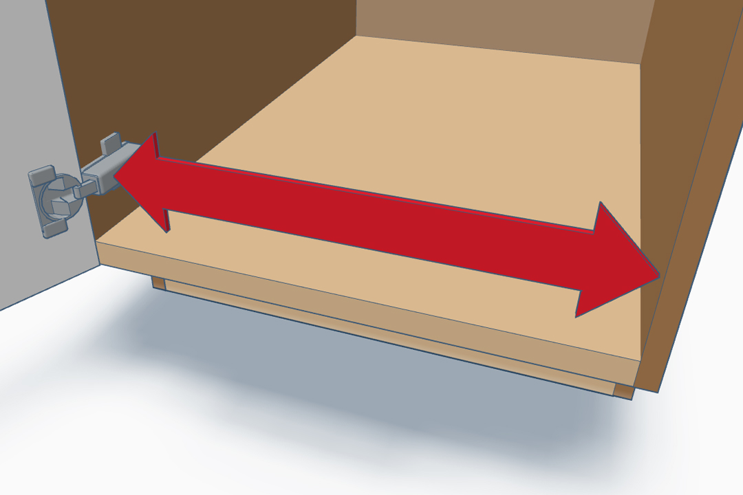 Frameless Bottom Width Measurement